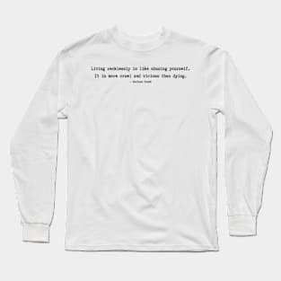 Doctors Crush Quote Long Sleeve T-Shirt